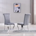 DCK86 Dining chairs with Stainless Steel Legs by Artisan Furniture - Image 7