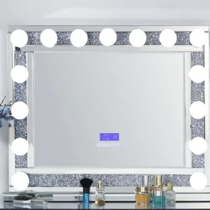 MIR1002WH silver and white mirror​