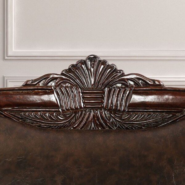 Brown Elpis Love Seat SM6404-LV BY Furniture of America - Image 3