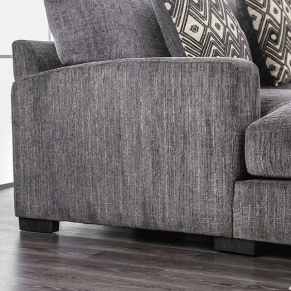 Kaylee U-Sectional w/ Left Chaise CM6587-SECT By Furniture of America - Image 6