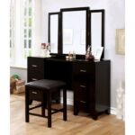 Enrico Vanity w/ Stool CM7088V By Furniture of America - Image 6