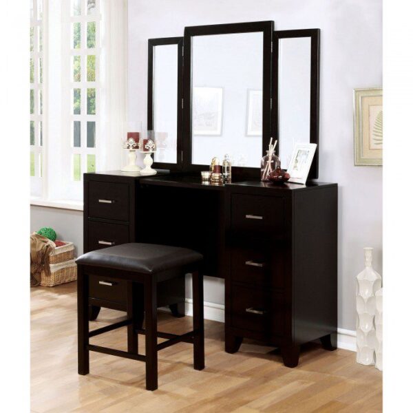 Enrico Vanity w/ Stool CM7088V By Furniture of America - Image 6