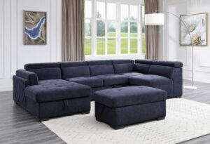 Navy Blue Sectional Sofa