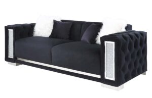 Trislar Sofa in Black by ACME