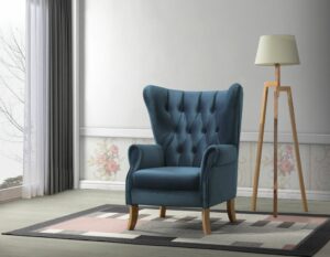Adonis Accent Azure Blue Chair by ACME