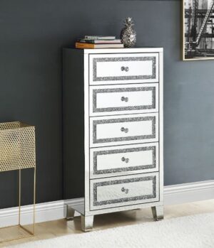 Noor Cabinet With Five Storage Drawers by ACME