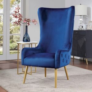 QUINTANA ACCENT CHAIR CM-AC672NV By Furniture of America.