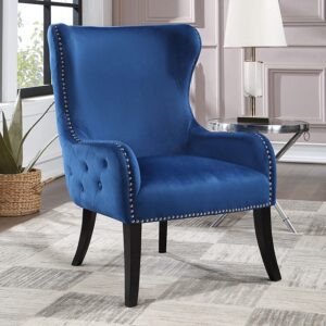 SOLEDAD ACCENT CHAIR CM-AC671NV By Furniture of America.