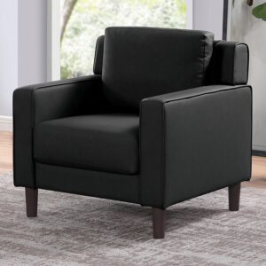 HANOVER CHAIR CM6063BK-CH By Furniture of America.