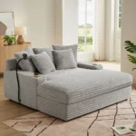 9019 Modern Velvet Sofa Bed Loveseat by Artisan Furniture - Image 4