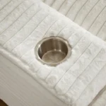 9019 Modern Velvet Sofa Bed Loveseat by Artisan Furniture - Image 8