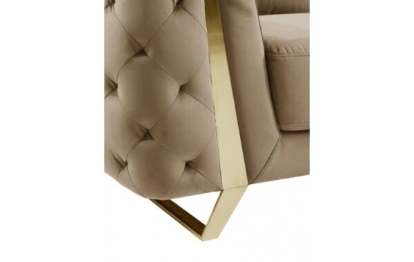 1051 Sofa in Velvet Fabric By GU Furniture - Image 5