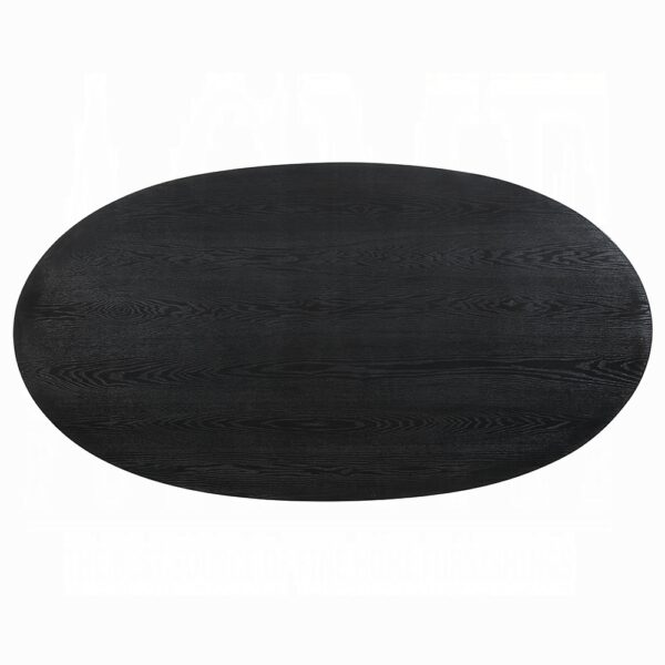 Marioly Dining Table in Ash Black Finish DN04065 By ACME - Image 2