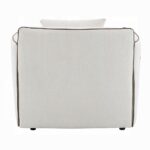Yolanda Chair with Pillow in Beige Chenille LV03607 By ACME - Image 3
