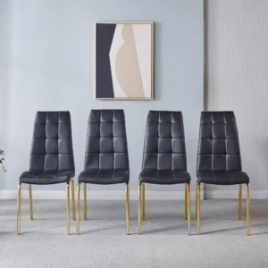 DCK216 PU Leather Dining Chair