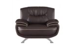 405 DivanItalia Italian Leather Chair By Gu Furniture - Image 4