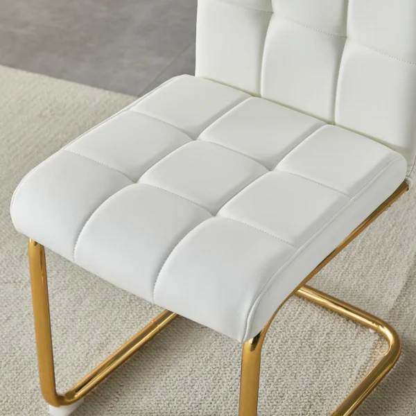 DCK53 PU Dining Chair By Artisan Furniture - Image 4