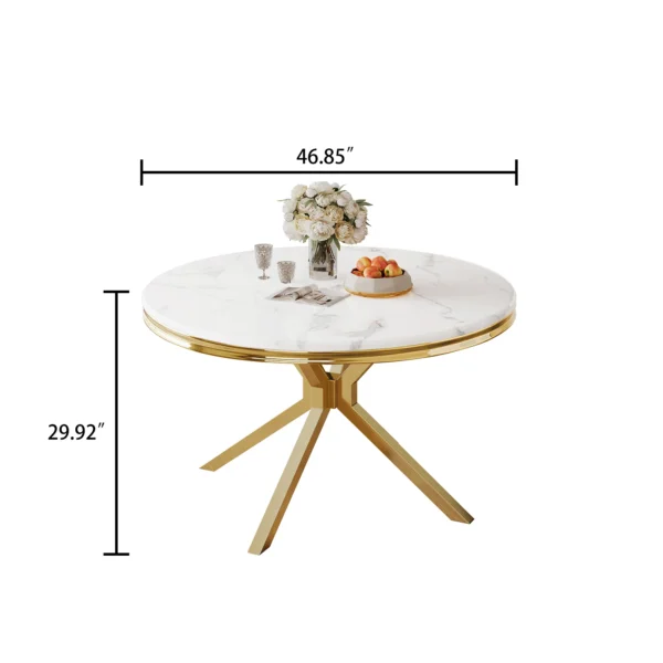 DT0234 Round Dining Table By Artisan Furniture