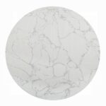 Koen Round Dining Table with Marble Top DN04055 By ACME - Image 2
