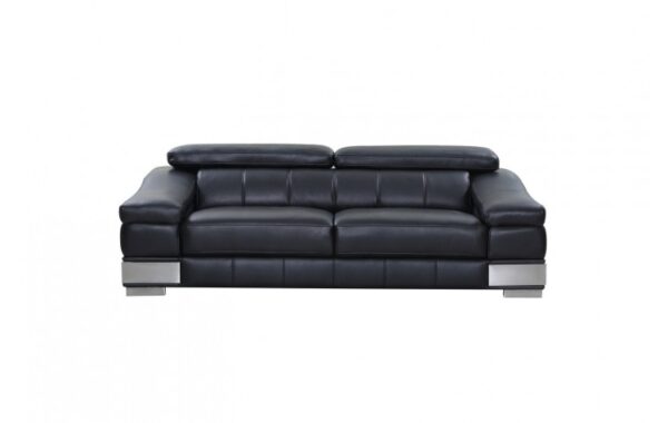 415 DivanItalia Top Grain Italian Leather Sofa By GU Furniture - Image 7