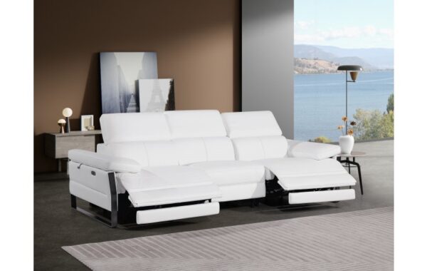 1246 DivanItalia Top Grain Italian Leather Sofa By GU Furniture - Image 3