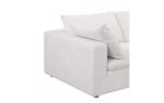 1100 Loveseat DivanItalia Upholstered in Genuine Belfast Fabric By GU Furniture - Image 3
