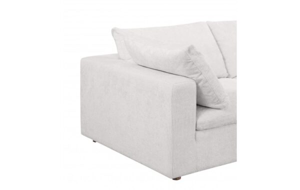 1100 Loveseat DivanItalia Upholstered in Genuine Belfast Fabric By GU Furniture - Image 3