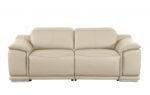 9762 DivanItalia Top Grain Italian Leather Loveseat By GU Furniture - Image 3