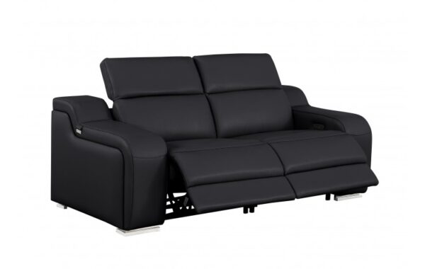 1116 DivanItalia Top Grain Italian Leather Loveseat By GU Furniture - Image 7