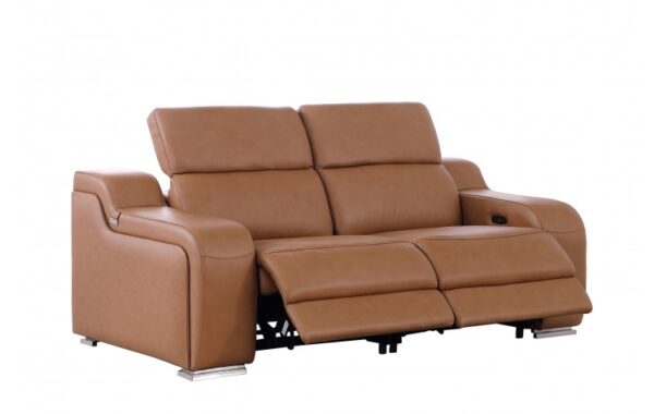 1116 DivanItalia Top Grain Italian Leather Loveseat By GU Furniture - Image 10