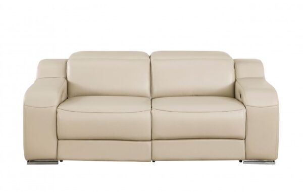 1116 DivanItalia Top Grain Italian Leather Loveseat By GU Furniture - Image 16