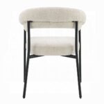 Jirina Arm Chair in Beige Chenille DN03676 By ACME - Image 3