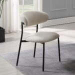 Jirina Side Chair in Beige Chenille DN03677 By ACME