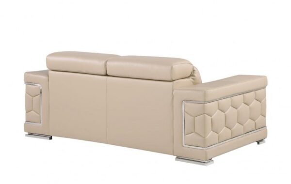296 DivanItalia Top Grain Italian Leather Loveseat By GU Furniture - Image 10