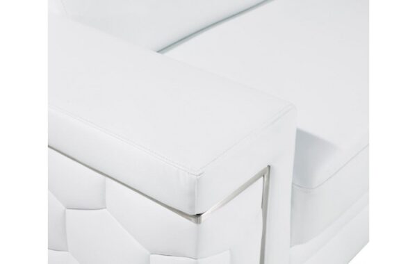 296 DivanItalia Top Grain Italian Leather Loveseat By GU Furniture - Image 17