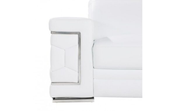 296 DivanItalia Top Grain Italian Leather Loveseat By GU Furniture - Image 18