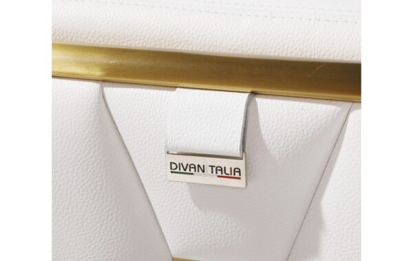 1111 DivanItalia Top Grain Italian Leather Loveseat By GU Furniture - Image 5