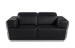 1111 DivanItalia Top Grain Italian Leather Loveseat By GU Furniture - Image 11