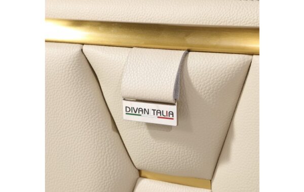 1111 DivanItalia Top Grain Italian Leather Loveseat By GU Furniture - Image 12