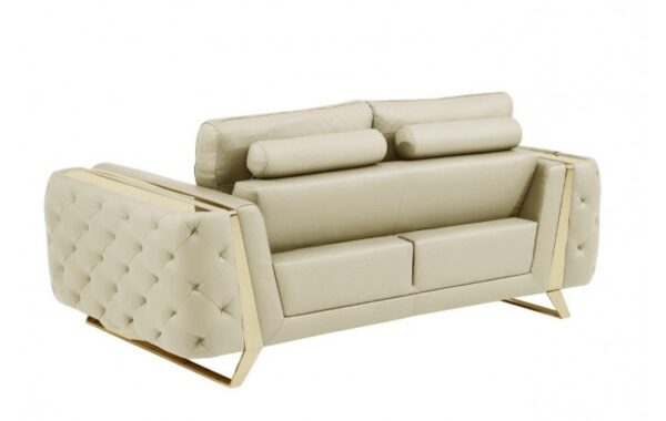 1050 Loveseat DivanItalia Top Grain Italian Leather by Gu furniture - Image 3
