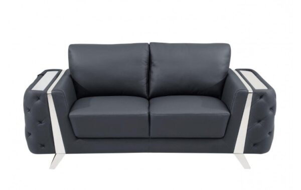 1050 Loveseat DivanItalia Top Grain Italian Leather by Gu furniture - Image 10