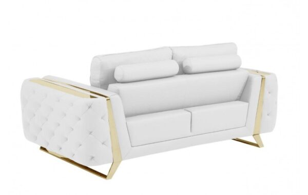 1050 Loveseat DivanItalia Top Grain Italian Leather by Gu furniture - Image 11