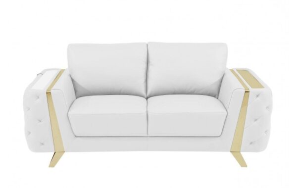 1050 Loveseat DivanItalia Top Grain Italian Leather by Gu furniture - Image 15