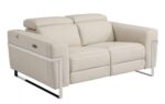 990 Loveseat DivanItalia Top Grain Italian Leather by Gu furniture