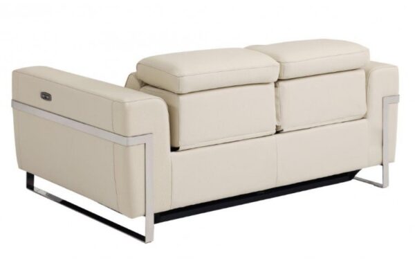 990 Loveseat DivanItalia Top Grain Italian Leather by Gu furniture - Image 2