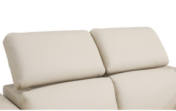 990 Loveseat DivanItalia Top Grain Italian Leather by Gu furniture - Image 5