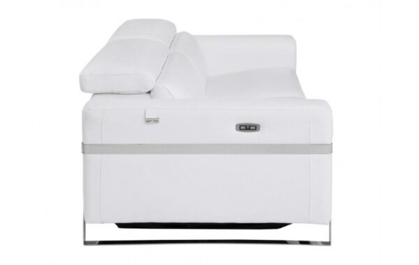 990 Loveseat DivanItalia Top Grain Italian Leather by Gu furniture - Image 9