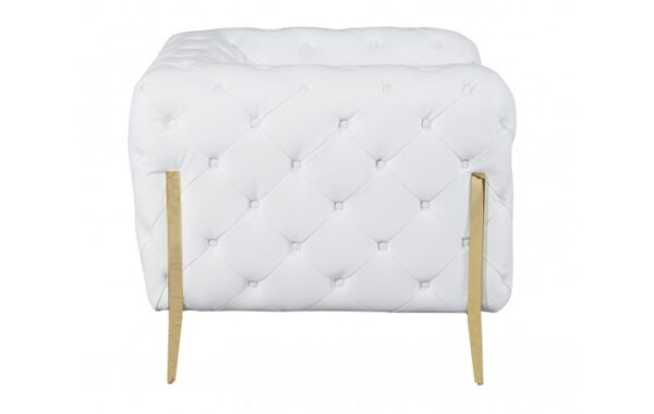 970 Loveseat DivanItalia Top Grain Italian Leather by Gu Furniture - Image 4