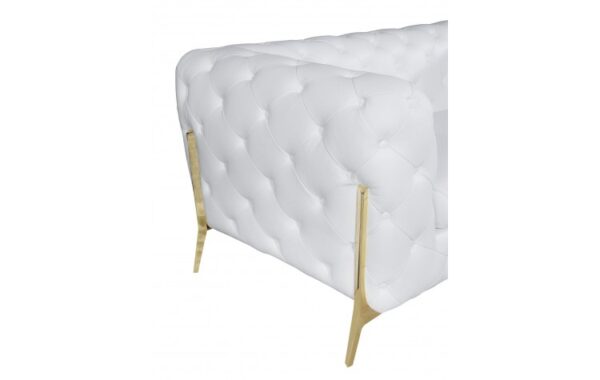 970 Loveseat DivanItalia Top Grain Italian Leather by Gu Furniture - Image 3