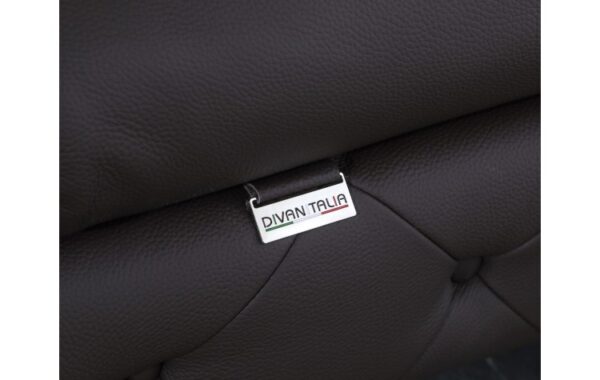 970 Loveseat DivanItalia Top Grain Italian Leather by Gu Furniture - Image 10